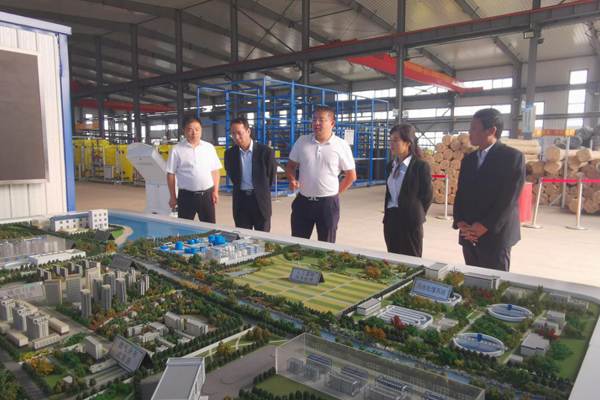 陜西航天建設(shè)集團(tuán)有限公司總經(jīng)理、黨委副書記謝明娟率隊(duì)赴遼寧一諾環(huán)保產(chǎn)業(yè)集團(tuán)開展考察調(diào)研工作