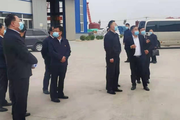 遼寧省委副書(shū)記、省長(zhǎng)劉寧一行實(shí)地考察一諾環(huán)境